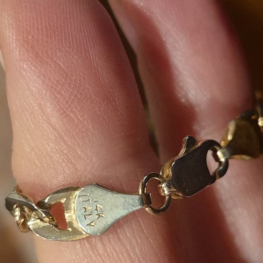 14k Gold Bracelet 6.16 Gms Unisex - Picture 9 of 13